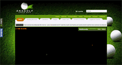 Desktop Screenshot of anagolf.org